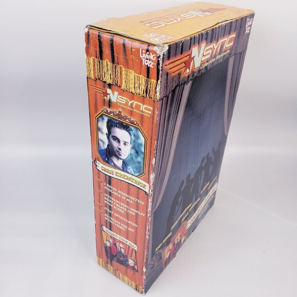 NSYNC Collectible Marionette Doll - 2000 Living Toyz - Chris Kirkpatrick - Picture 7 of 8